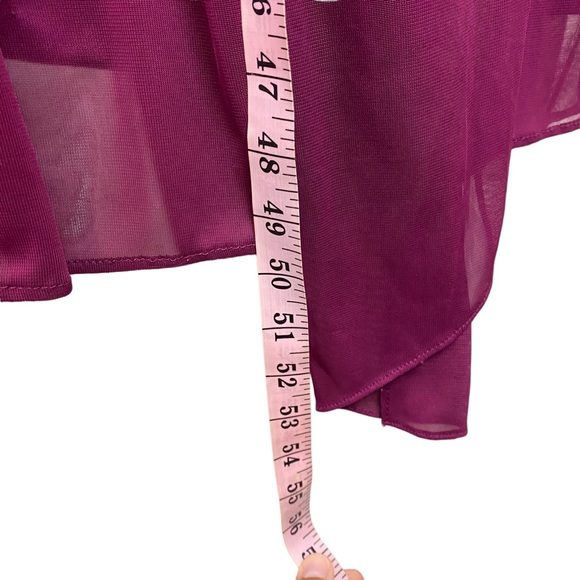 David’s Bridal Sangria Strapless Versa Convertible Maxi Bridesmaid Dress Size 2 - Picture 9 of 15